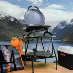 Bærbar gassgrill 500, svart