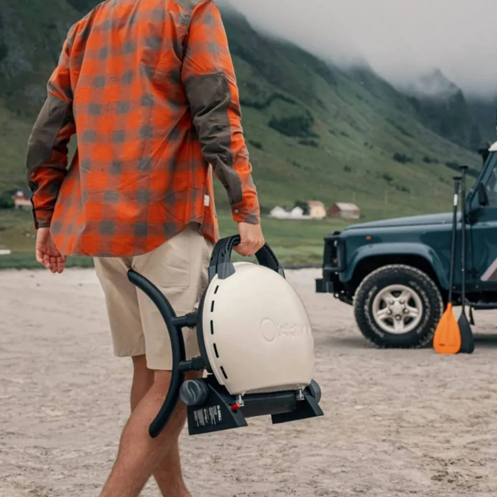 Bærbar gassgrill 500, svart