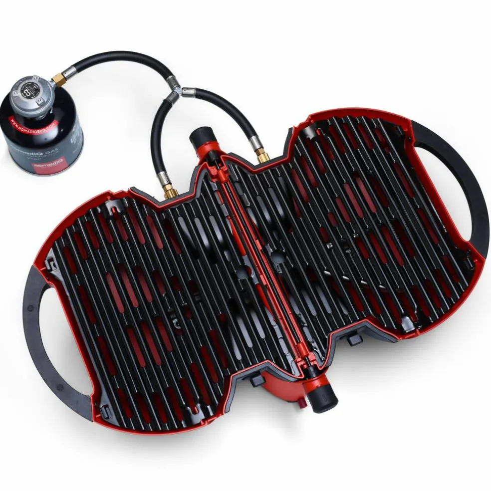 Bærbar gassgrill 3.0, terra red