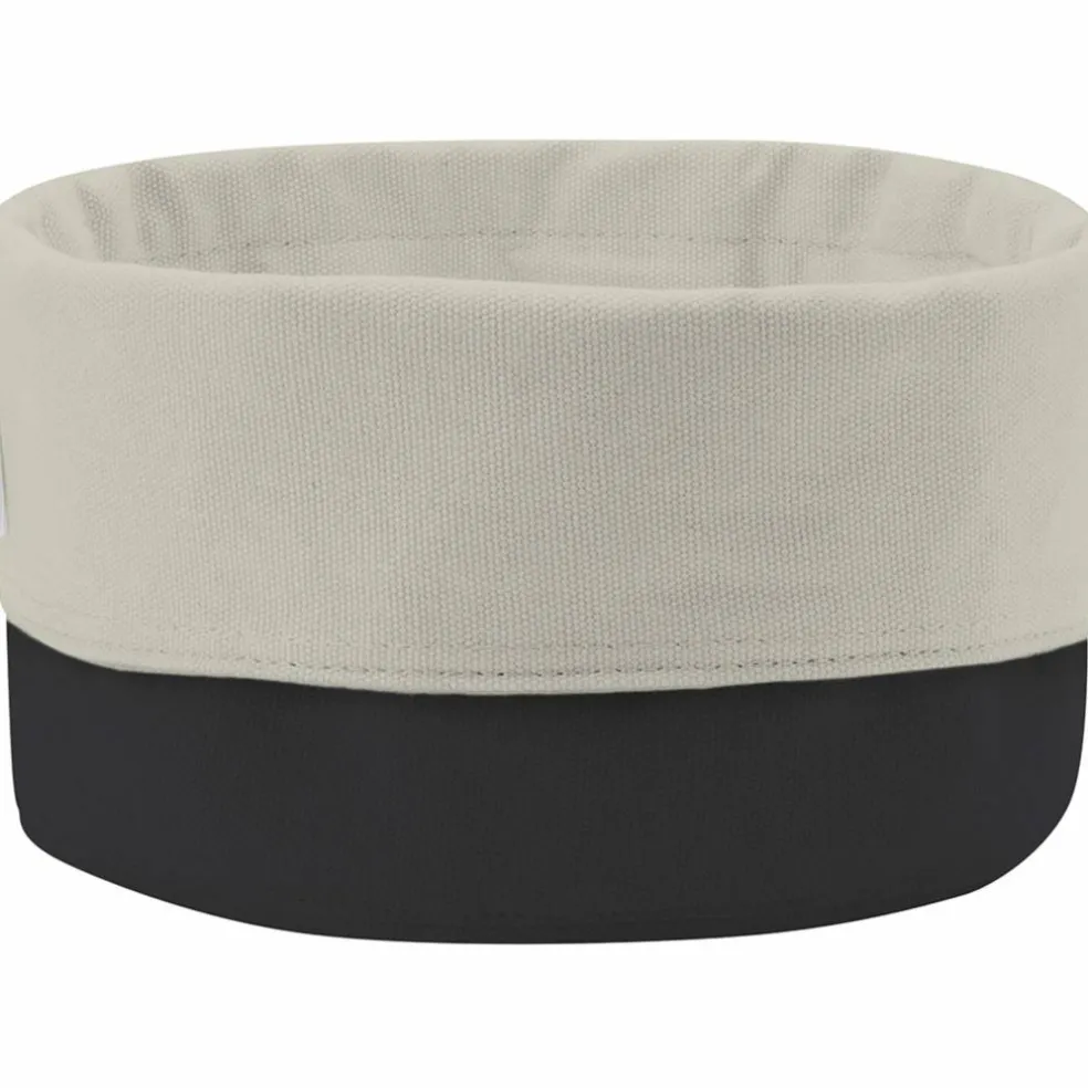 Brødpose Stor Svart/sand