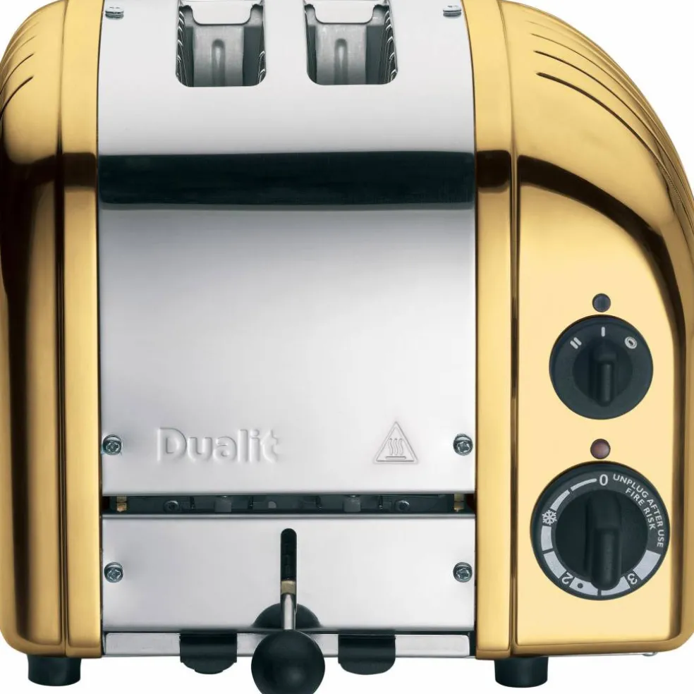 Brødrister Classic Messing 2 Skiver