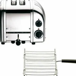 Brødrister Classic 2 Skiver Sort Matt + Varmerist