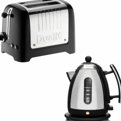 Brødrister og Vannkoker 1,5 l Svart