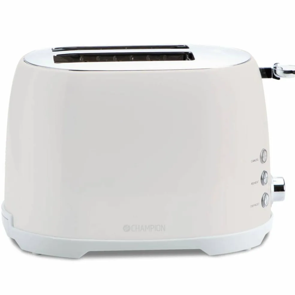 Brødrister 2-skiver Creme White Series