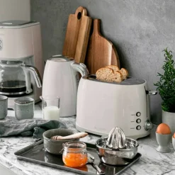 Brødrister 2-skiver Creme White Series