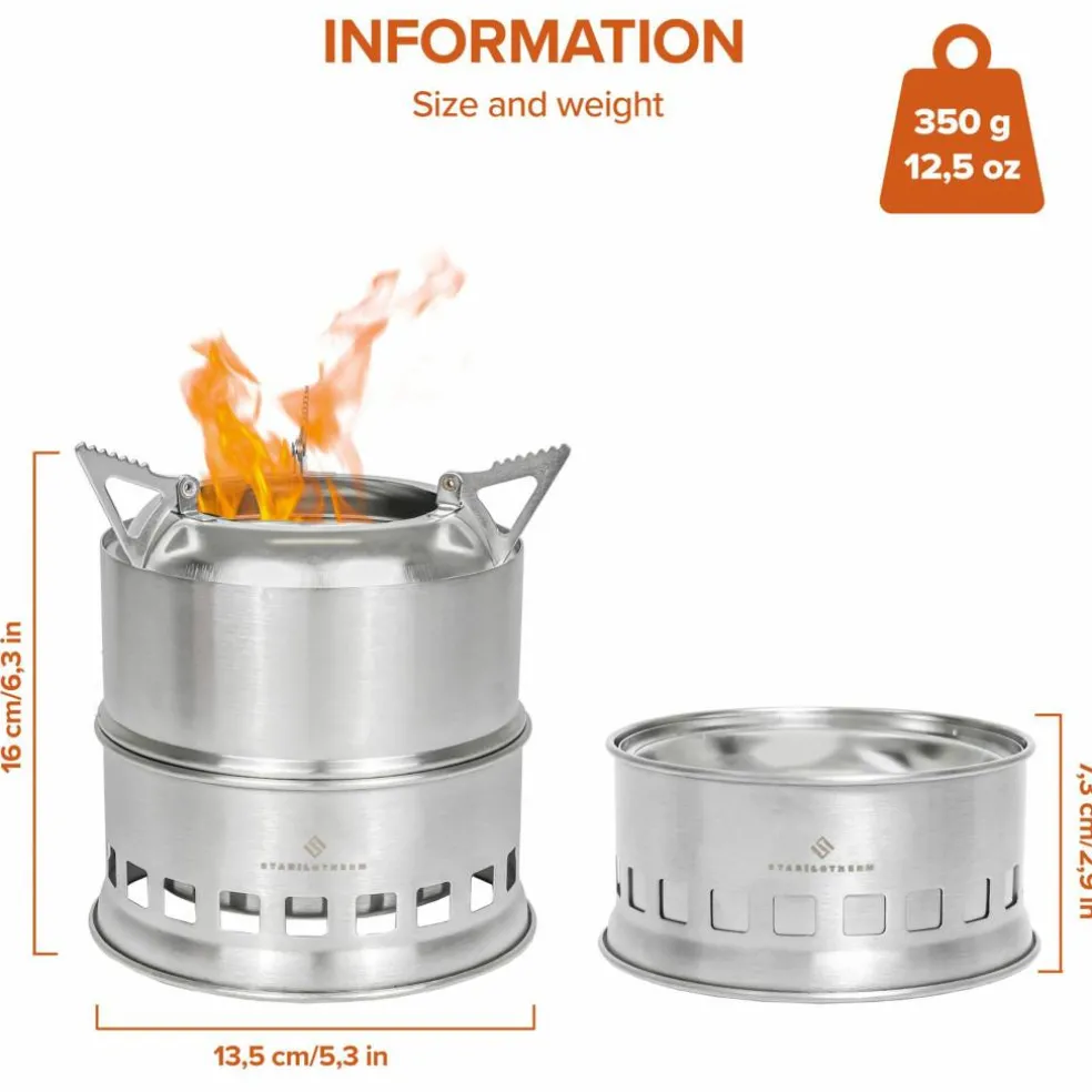 Brenner Wood Stove Stack