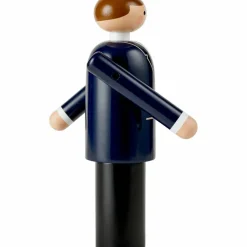 Brudgom, blå/svart/hvit