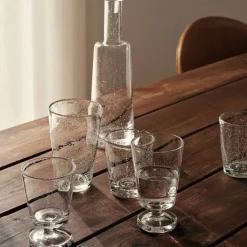 Bubble høyt glass 45 cl, grå