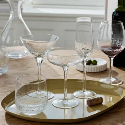 Bubble' Munnblåst cocktailglass