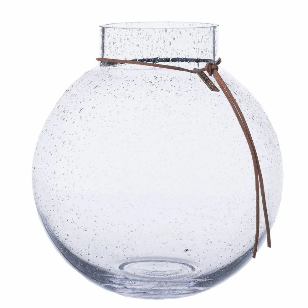 Bubblig glassvase 25 cm