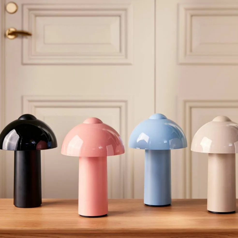 Buddy IP44 bærbar bordlampe, lyseblå