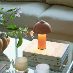 Buddy IP44 bærbar bordlampe, lyseblå