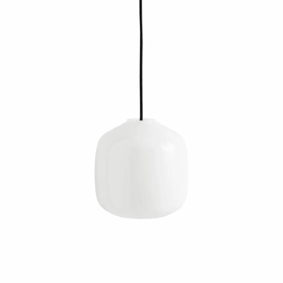 Buoy pendel 20 cm, leire hvit
