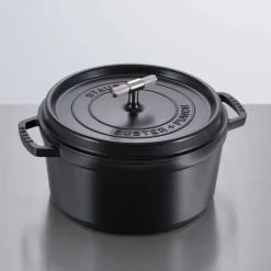 Buster+Punch rund gryte 24 cm, stålknott