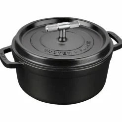 Buster+Punch rund gryte 28 cm, stålknott