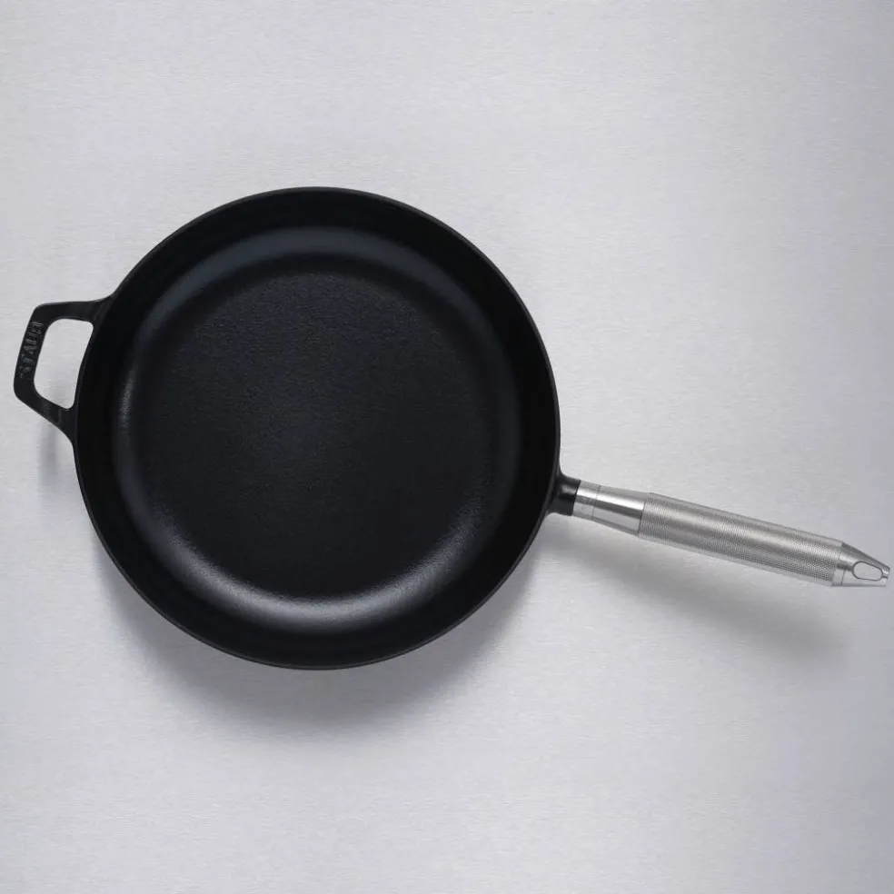 Buster+Punch stekepanne rund 28 cm, messinghåndtak