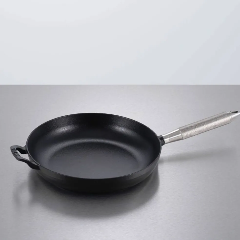 Buster+Punch stekepanne rund 28 cm, messinghåndtak