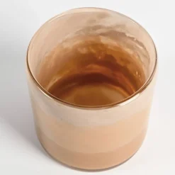 Calore Faded telysholder medium, apricot/peach/beige