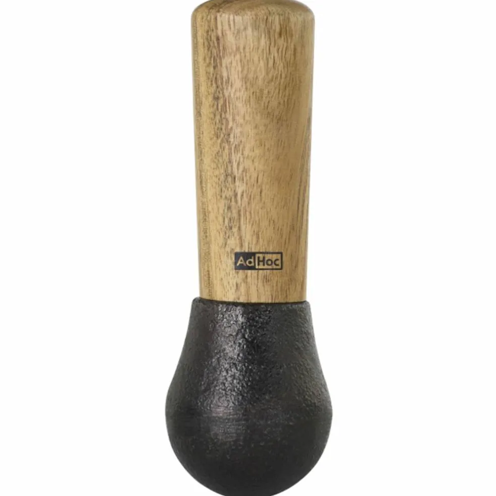 Camo morter 10 cm, støpejern/akacietre
