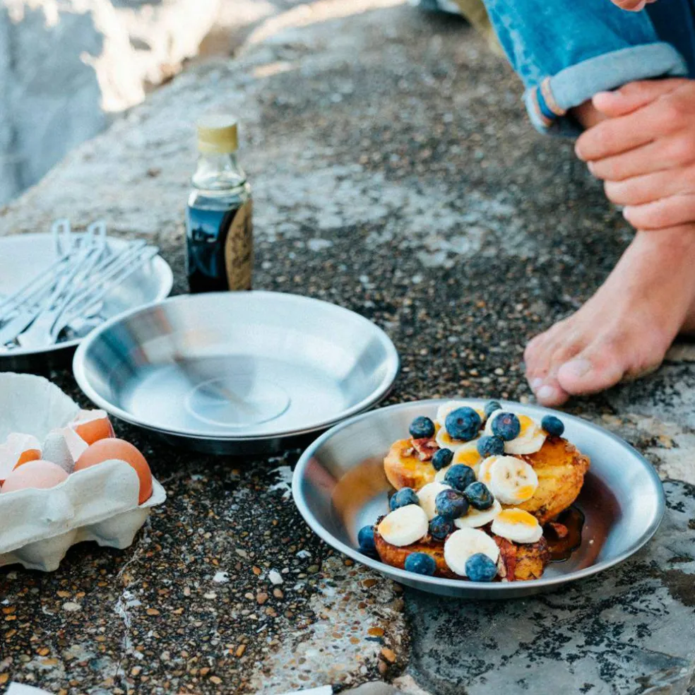 CampFire tallerken, rustfritt stål