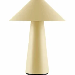 Cannes bærbar bordlampe, oat yellow