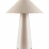 Cannes IP44 bærbar bordlampe, beige
