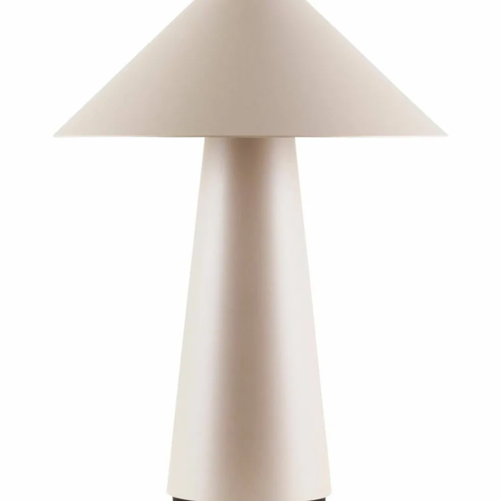 Cannes IP44 bærbar bordlampe, beige