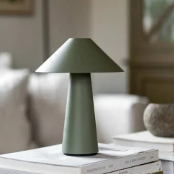 Cannes IP44 bærbar bordlampe, beige