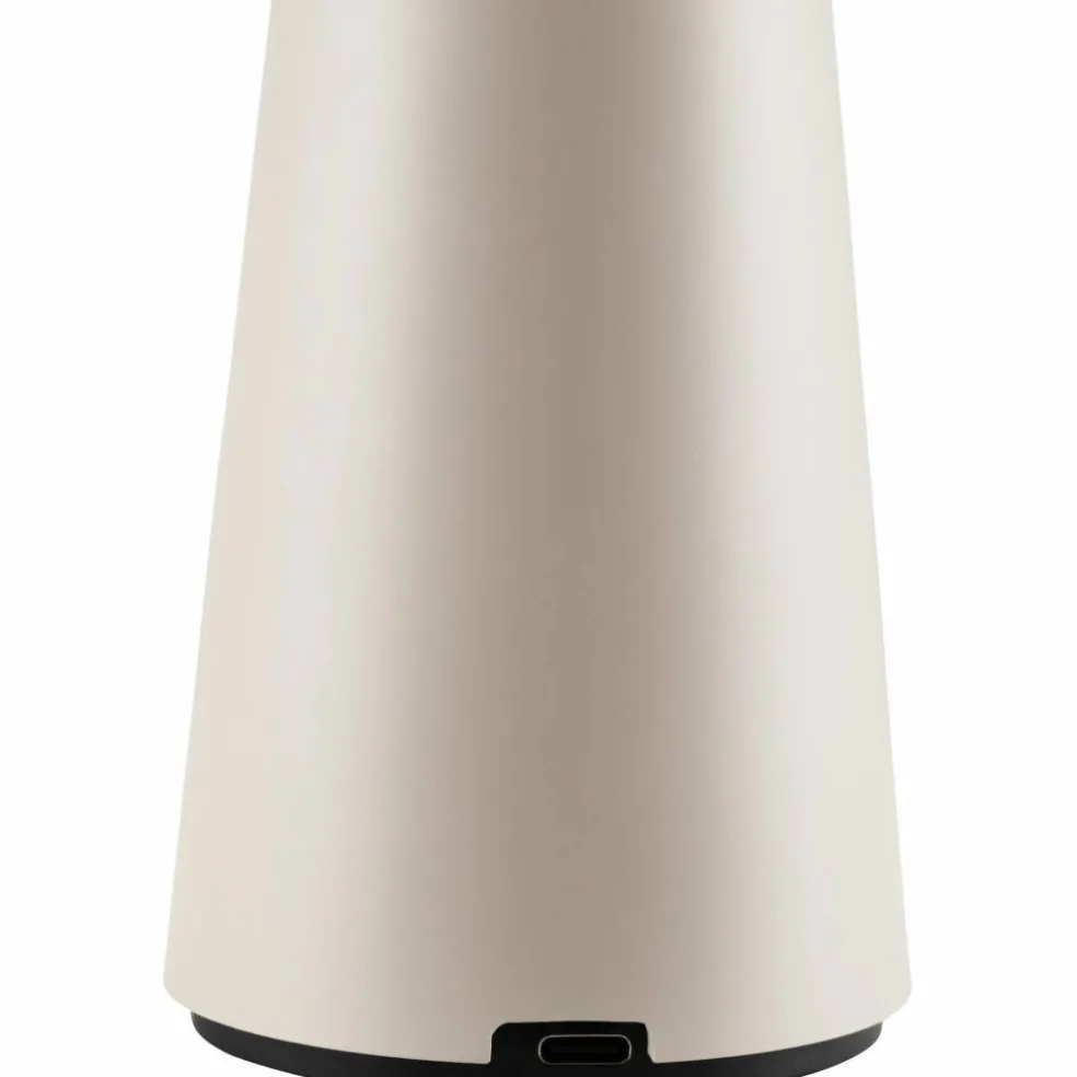Cannes IP44 bærbar bordlampe, beige