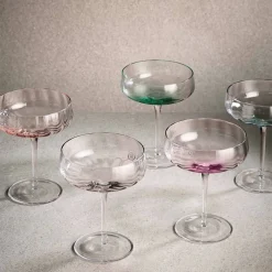 Champagne-/cocktailglass 30 cl, blå