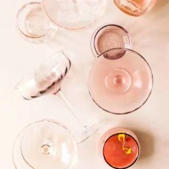Champagne-/cocktailglass 30 cl, blå