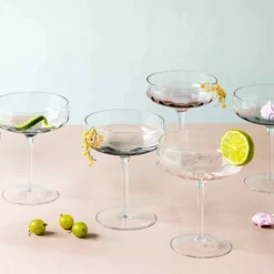 Champagne-/cocktailglass 30 cl, fersken