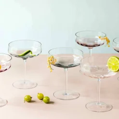 Champagne-/cocktailglass 30 cl, rød