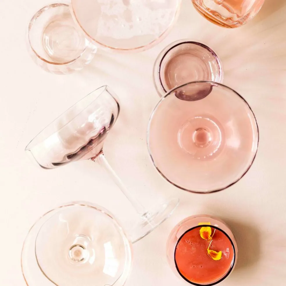 Champagne-/cocktailglass 30 cl, sand