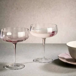 Champagne-/cocktailglass 30 cl, sand