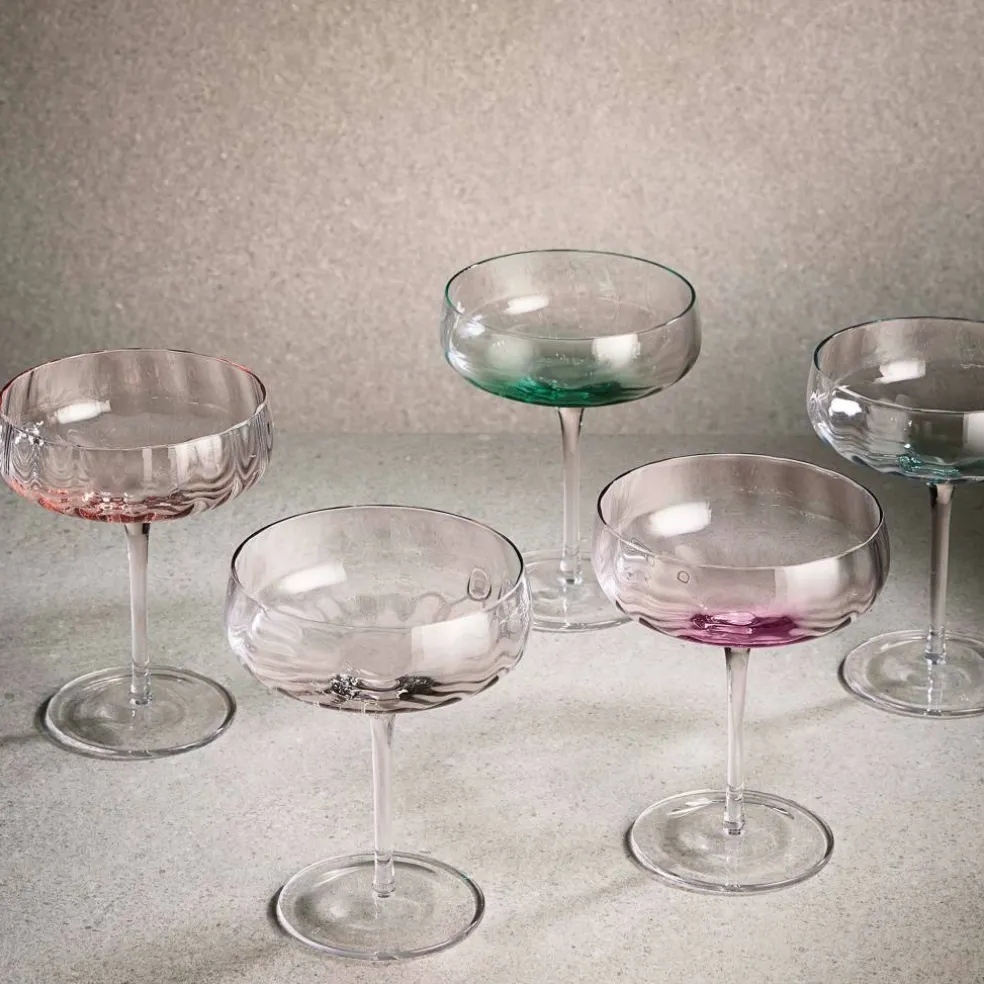 Champagne-/cocktailglass 30 cl, sand