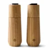 Champagne salt- og pepperkvernsett 17 cm, oak