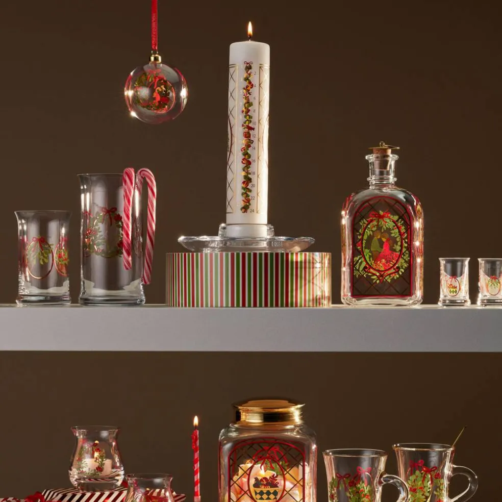 Christmas ølglass 2025 50 cl, flerfarget