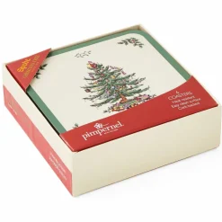 Christmas Tree glassbrikker, 6 stk