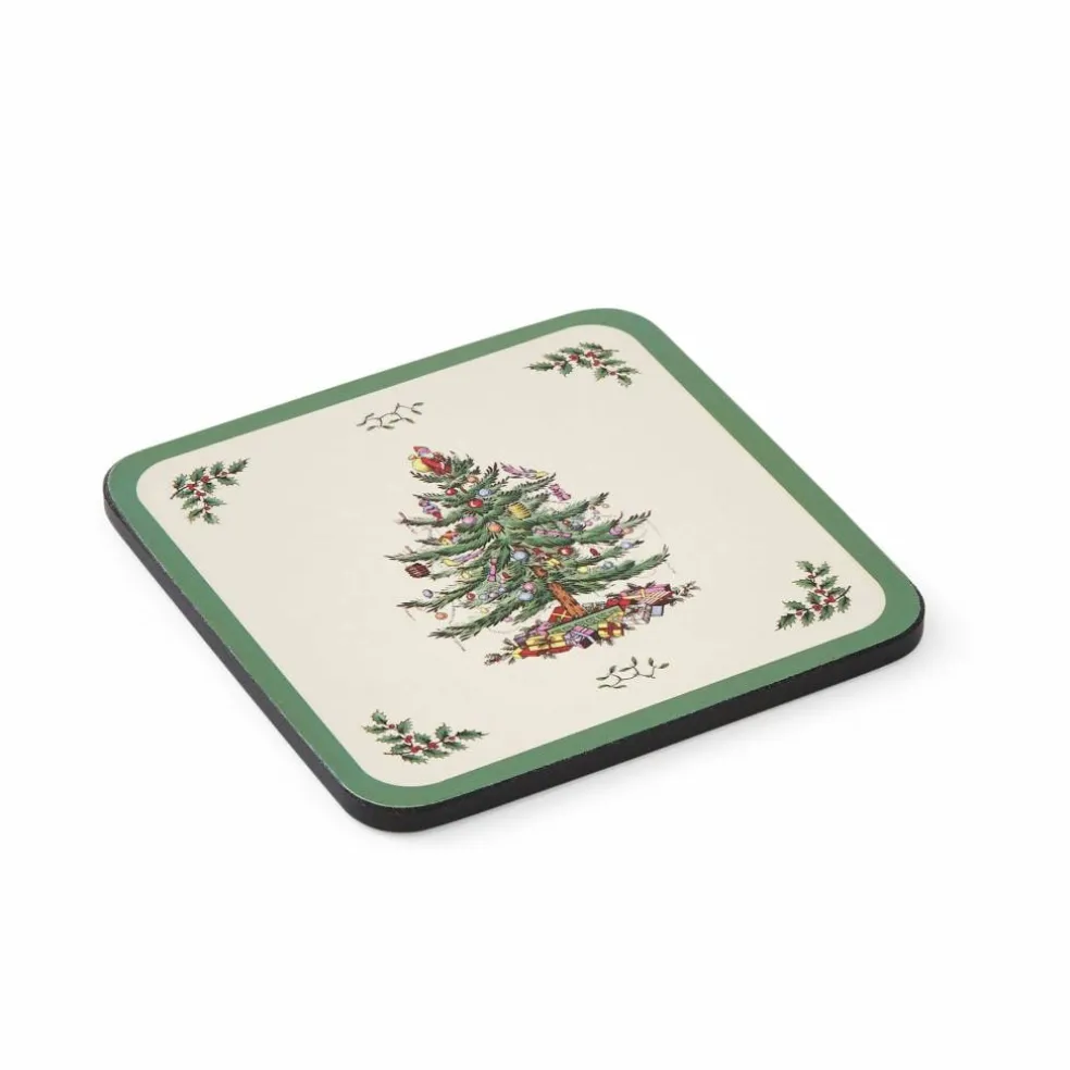 Christmas Tree glassbrikker, 6 stk