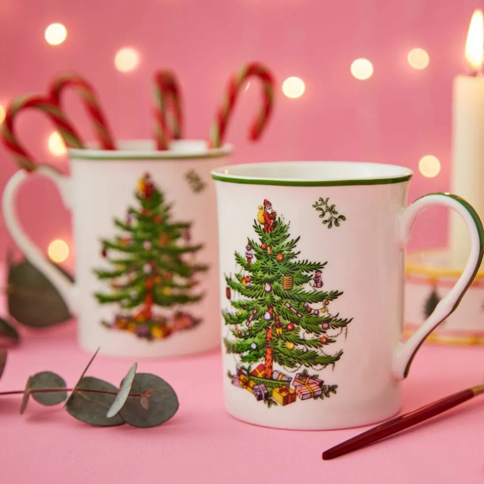 Christmas Tree krus, 4 stk