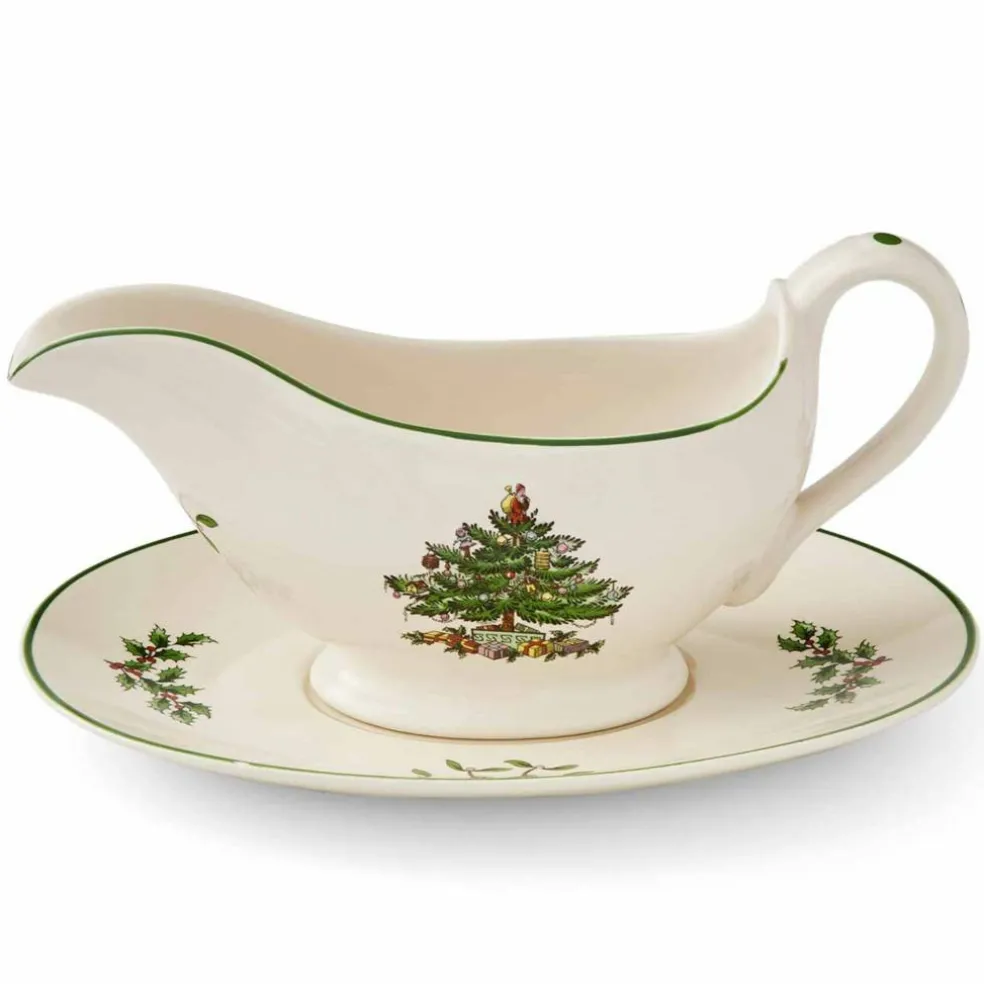 Christmas Tree sausekanne med fat 31 cl