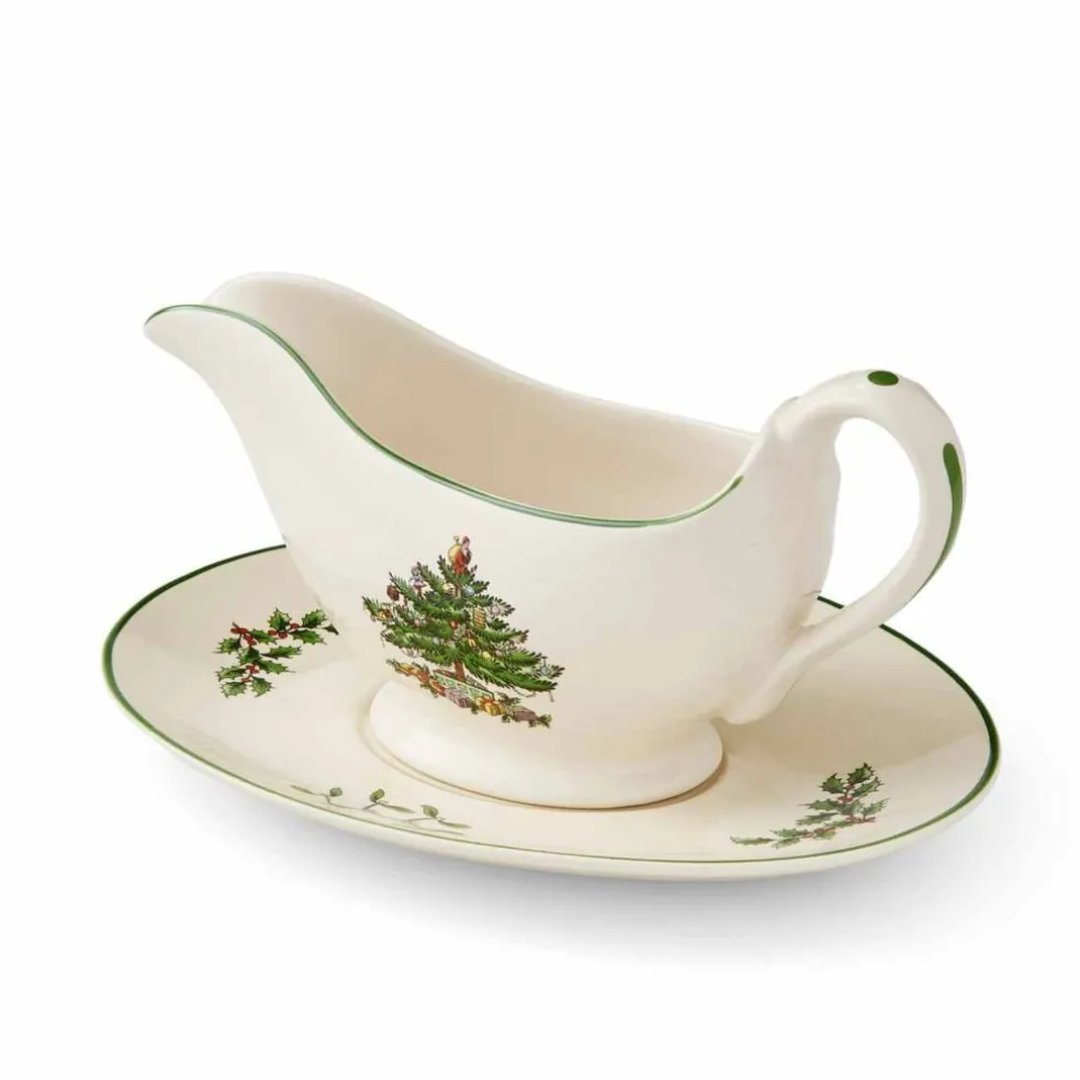 Christmas Tree sausekanne med fat 31 cl