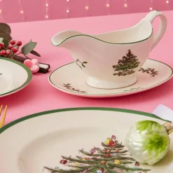 Christmas Tree sausekanne med fat 31 cl