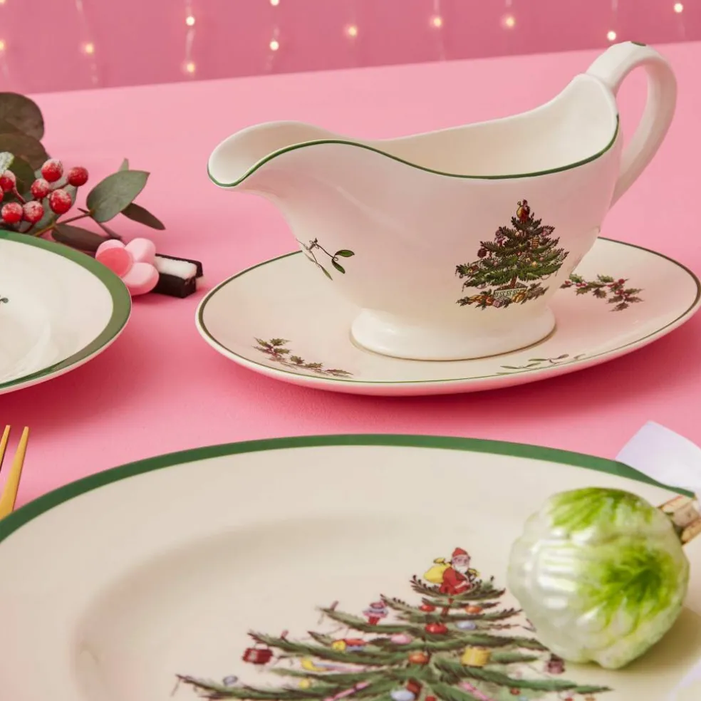 Christmas Tree sausekanne med fat 31 cl