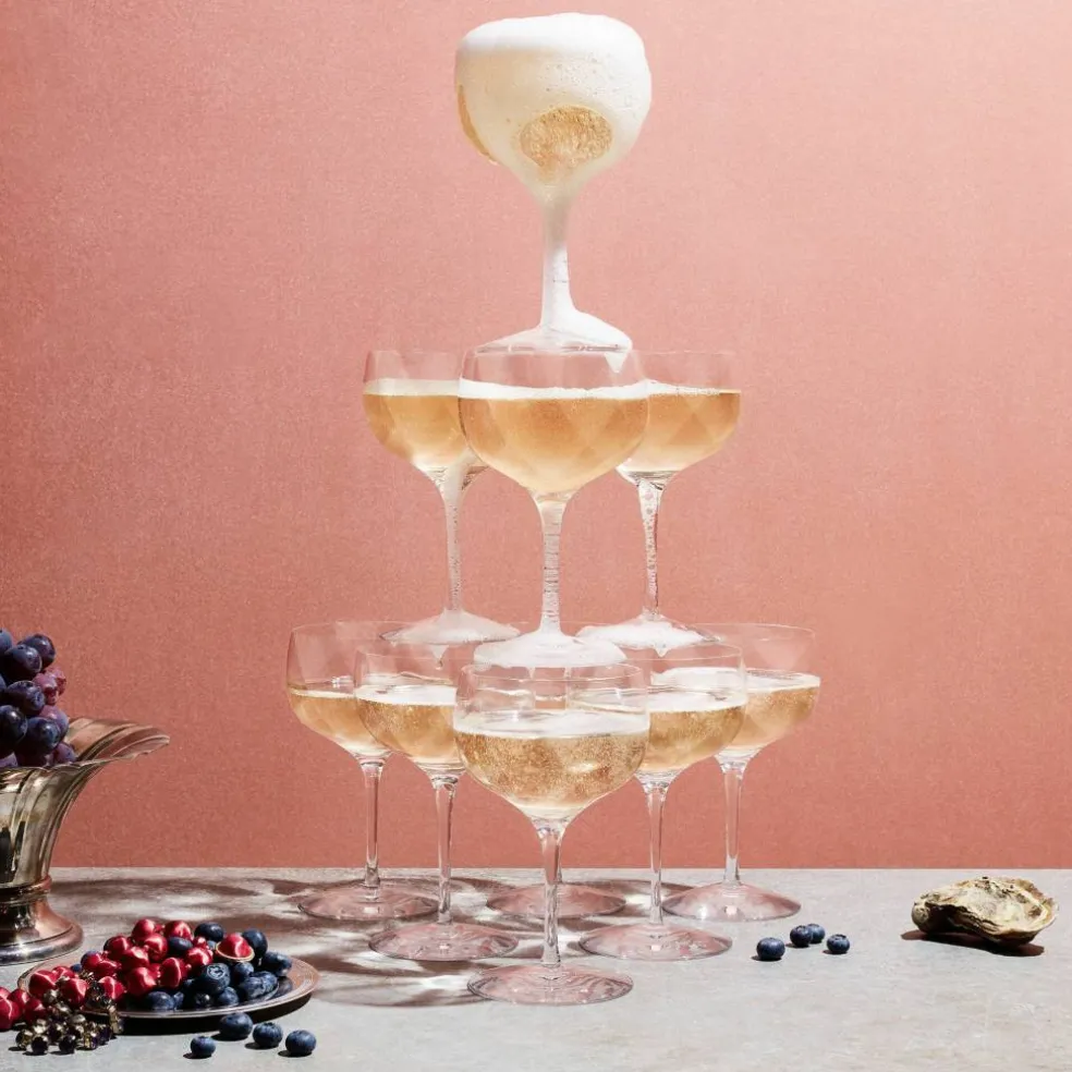 Château Coupe champagneglas
