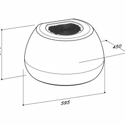 Chubby veggventilator, sort
