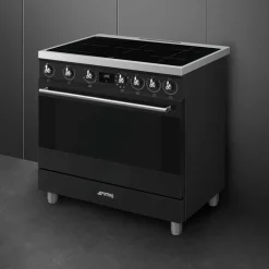 C9IMMB2 Induksjonskomfyr Classic 90 cm, svart