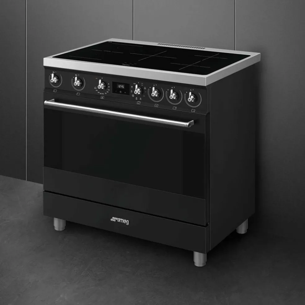 C9IMMB2 Induksjonskomfyr Classic 90 cm, svart