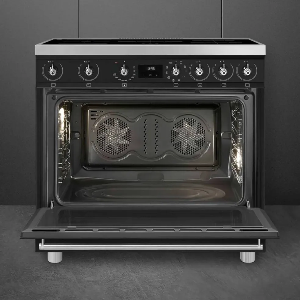 C9IMMB2 Induksjonskomfyr Classic 90 cm, svart
